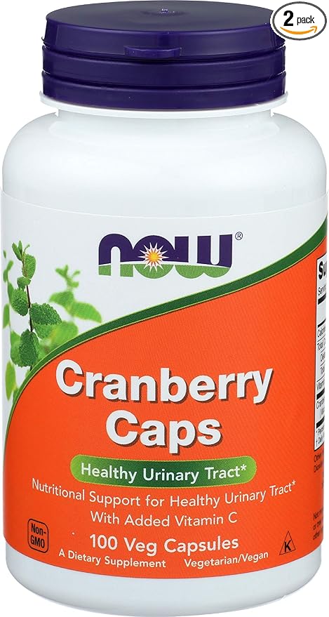 NOW Cranberry Concentrate, 100 Count (Pack of 2)