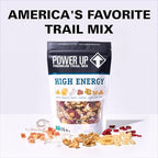 Power Up Premium Trail Mix - High Energy Trail Mix 14oz, Gluten Free, Vegan, Non-GMO (Pack of 2)