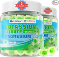 Potassium Citrate Gummies 1666mg for Adults - Potassium Supplement, Magnesium Glycinate, Zinc, B6, B12 & C – Electrolyte Gummies for Energy, Recovery & Leg Cramps, Vegan 120 Cts