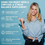 LEGRANO Cortisol Manager Supplements for Women & Men with Ashwagandha, L-Theanine, Magnesium Glycinate, Rhodiola, Ginseng – Cortisol Reducer & Adrenal Support – 90 Capsules – Calm, Focus, Balance
