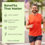 Turmeric Curcumin Supplement with Green Tea Extract (ECGC) & Vitamin C for Joint Health, Energy & Inflammation Balance - Organic Tumeric Curcumin with Black Pepper - Gluten-Free, Non-GMO. 2-Pack