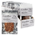 CuraBar Protein Bars – 17g Protein, Low Carb, Gluten Free, Dairy Free, Healthy Snack, Seed Oil Free, No Artificial Ingredients, 12 Count, Mixed Berry