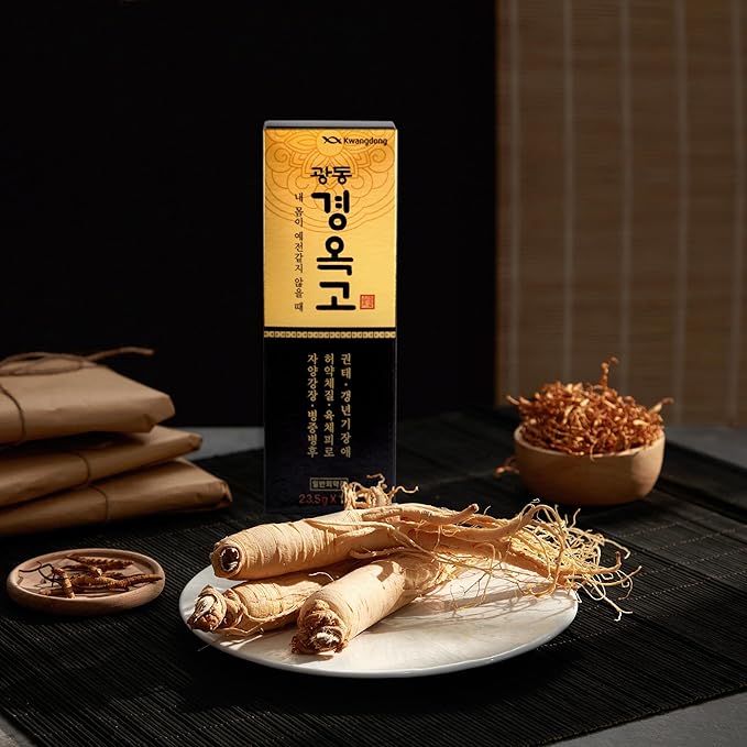 KWANGDONG Kyung Ok Ko Premium Korean Herbal Supplment with Natural Ingredients, Natural Energy Booster for Men & Women 60P