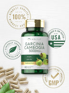 Carlyle Garcinia Cambogia Extract | 180 Capsules | Non-GMO, Gluten Free Supplement