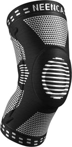 NEENCA Professional Knee Brace for Pain Relief, Medical Knee Support with Patella Pad & Side Stabilizers, Compression Knee Sleeve for Meniscus Tear, ACL, Joint Pain, Runner, Workout