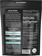 PEScience Isolate Whey Protein Powder, Gourmet Chocolate, 5 Servings, 100% Whey Protein Isolate, Low Carb, Fast Absorbing Post Workout Shake for Men and Women