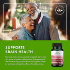 Swanson Resveratrol - Higher Potency 250 Milligrams 30 Capsules(1 Pack)