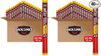 Jack Link's Beef Sticks,Teriyaki - Protein Snack,Meat Stick with 5g of Protein,Beef Jerky Meat Snack Sticks Made with 100%-Beef,Keto Friendly,Individually Wrapped - 0.92 Oz.,(Pack of 40)