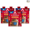 Atkins Strong High Protein Shake, Chocolate Peanut Butter Flavor, 30g Protein, GLP-1 Support, Low Carb and Low Sugar Shake, Keto Friendly, Gluten Free, Muscle and Gut Health Support, 12 Count