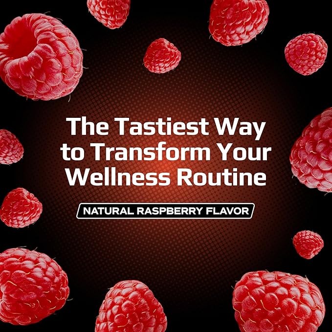 Effective Nutra Mushroom Gummies 2500mg - 10in1 Lion’s Mane, Reishi, Chaga, Cordyceps & More - Focus, Clarity, Memory, Immunity, Energy - Natural Raspberry Flavor, Vegan, Made in USA (2-Pack)