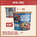 Kodiak Instant Oatmeal Cups, Blueberries & Cream, High Protein, 100% Whole Grains, (12 cups)