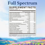 Vitalitown Multivitamin for Women & Men, with Iron, Zinc, Vitamin D3, A, C, B, E, 19 Key Nutrients, One Per Day, for Energy, Immune, Brain, Heart Support, 120 Tablets