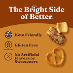 Catalina Crunch Protein Snack Mix | 8g Protein, 1g Sugar per Serving | Good Source of Fiber, Keto, Gluten Free | Honey Mustard, 5.25 Ounce Bag (Pack of 5) - Packaging May Vary