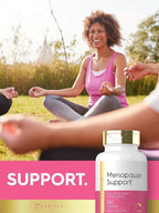 Carlyle Menopause Supplement for Women | 180 Capsules | Helps with Hot Flashes and Night Sweats | Non-GMO, Gluten Free Menopause Support