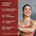 Cranberry Extract Supplement – for Women and Men – Standardized Soluble PACs – Pure, Vegan, Non-GMO, Kosher – 90 Vegan Capsules