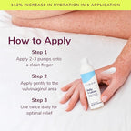 Kindra Daily V Vaginal Moisturizer Lotion - OBGYN Recommended for Dryness & Itch, with Hyaluronic Acid, Prevents Infection & Odor - Estrogen-Free Cream, pH-Balanced Feminine Care - 60 Applications
