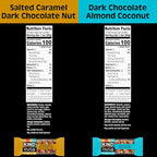 KIND Mini Snack Bars Variety Pack, Gluten Free, Low Sugar, Low Calorie Snacks, Salted Caramel Dark Chocolate Nut, Dark Chocolate Almond Coconut, 20 Count