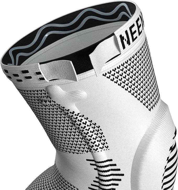 NEENCA Professional Knee Brace for Pain Relief, Medical Knee Support with Patella Pad & Side Stabilizers, Compression Knee Sleeve for Meniscus Tear, ACL, Joint Pain, Runner, Workout (Gray, Small)