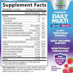 Multivitamin Gummies for Adults - Complete Adult Multivitamins Gummy with Essential Vitamins A, C, D, E, & High Potency B12 for Women & Men, Daily Immune Support Multivitamins Supplement - 120 Gummies