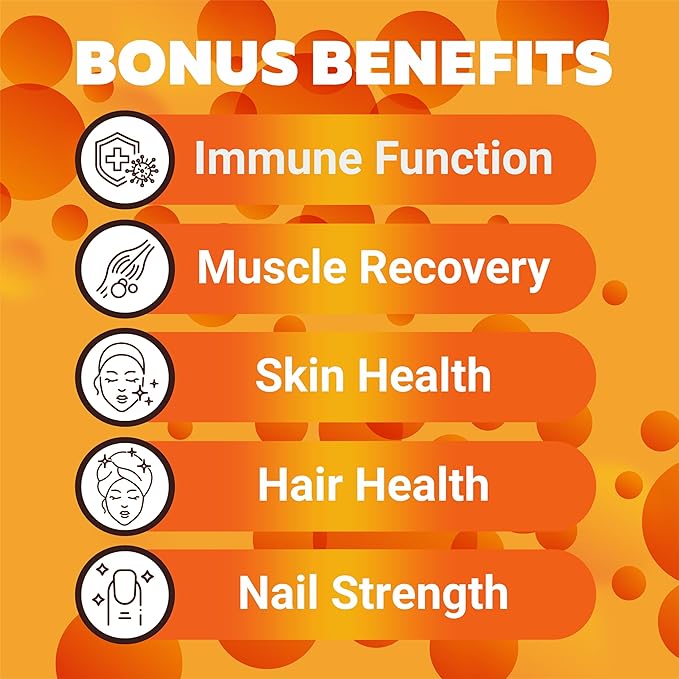 FabLab Collagen Supplement - Nutritional Supplement for Joint, Nerve Support - Non-GMO, Anti-Aging Dietary Product with Hydrolyzed Peptides