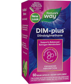 Nature's Way DIM-Plus, DIM Supplement, Supports Balanced Estrogen Metabolism*, Supports Estrogen Hormone Balance*, Diindolylmethane, 60 Vegan Capsules