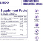 Habit Libido Supplement 2 Pack (120 Capsules) - New Look, Natural Aphrodisiac Blend with Maca, Ashwagandha L-Arginine, Supports Energy and Performance, Vegan, Non-GMO