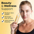 12,000mg Marine Collagen Liquid Shots| High Strength Hydrolyzed Marine Collagen Peptides w/Hyaluronic Acid & Vitamin C for Skin, Hair & Joints | Mango, 14 Daily Servings 30ml
