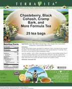 Chasteberry, Black Cohosh, Cramp Bark, and More Formula Tea (25 tea bags, ZIN: 516754)