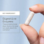 Amy Myers MD Complete Enzymes - Digestion Supplement for Gut Health Support - Digestive Enzyme Blend for Immune System Health - Aids Against Stomach Issues - 120 Capsules (60 Servings)