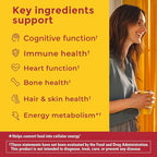 Nature Made Advanced Womens Gummy Multivitamins with Magnesium Citrate, Calcium, B Vitamins, Multivitamin Gummies for Women, 90 Multi Vitamin Gummies, 30 Day Supply