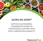 NaturesPlus Ultra Rx-Joint - 180 Tablets - Supports Healthy Joint Function - with Glucosamine, Chondroitin & MSM - Gluten Free - 60 Servings
