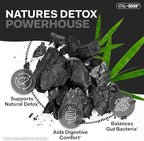Activated Charcoal Pills – Derived from Coconut Shells – Black Charcoal Binder for Stomach, Gas & Bloating Relief – Gluten Free Vegetarian Active Carbon to Support Detox (120 Capsules)