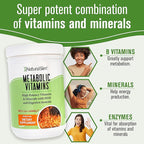 NaturalSlim Metabolic Vitamins - Combination of High Potency Multivitamins, Minerals, B Complex, Msm, & Digestive Formula Supplements for Men & Women - Energy & Metabolism Support - 2 Pack