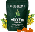 Betterbrand Mullein Chewable Gummies for Lung Cleanse and Detox, Respiratory Health Supplement, 1000mg Mullein Extract per Serving, 60 Gummies - 30 Day Supply - Pear Flavored