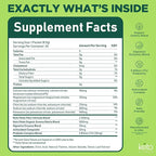 Keto Vitals Keto Electrolytes Plus Greens Superfood Powder Packets - 30 Servings Super Greens Powder Packets with Sugar Free Electrolytes for Hydration, Gut Health & Digestion - Green Drink Mix