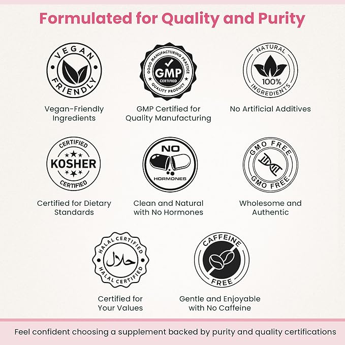 Menopause Supplements for Women -Women Multivitamin for Wellness & Vitality -Herbal Support for Hormone Balance & Emotional Comfort -Ideal for Hot Flash & Night Sweat -90 Capsule