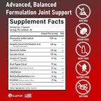 Glucosamine Chondroitin MSM Curcumin Turmeric Boswellia - Joint Support Supplement for Bone Back Knee Hand Flexibility, Mobility - Joint Health Supplement for Women & Men - 90 Capsules