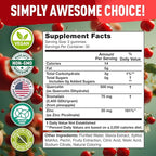 BioVit Quercetin Gummies 500MG - Activated Quercetin for Kids & Adults Immune System & Allergy - Chewable with Bromelain, Zinc, Vitamin C, Vitamin D3 - Made in USA - 60 Vegan Gummy Bears