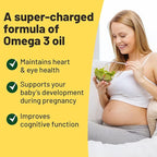 Vegan Vitality Vegan Omega 3 Supplement - 60 Plant Based Algae Oil Soft Gels Essential Fatty Acids with Vegan DHA for Joint, Heart & Immune Support Without EPA