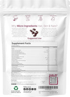 Micro Ingredients Hair Skin and Nails Vitamins for Women & Men | 400 Softgels with MCT Oil | 22-in-1 Argan Oil, Hyaluronic Acid, Collagen, Keratin & Biotin Complex | Natural Hair Growth Support