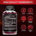 Effective Nutra Berberine Gummies with Ceylon Cinnamon | 1200mg Sugar-Free Formula for Blood Sugar & Metabolic Support | Natural Energy, Heart Health | Vegan, Non-GMO | 90 Count (45-Day Supply)