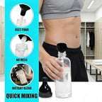 2Pack Protein Powder Container to go Portable Supplement Funnels for Filling Bottles with Protein Powder Compartment Pill Storage, Great for Workout, Travel, to-Go, Fitness