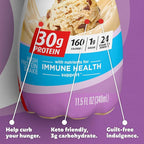 Premier Protein Shake, Cookie Dough, 30g Protein, No Added Sugar, 24 Vitamins & Minerals to Support Immune Health, 11.5 fl oz, 1 Pack (Packaging May Vary)