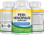 Perimenopause Support (2-Month) Supplement Blend | Women's Health & Hormone Support with 11 Herbs & Extracts | Female Hormonal Balance Supplements | 60-Day Bulk Supply | 120 Capsules