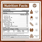 Zammex Bone Broth Protein Powder, Pure Grass Fed Beef, Chocolate Protein Powder,Hydrolyzed Collagen Supplement for Healthy Skin,Nails,Hair,Joints, Non-GMO,Gluten Free, Great in Shakes
