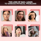 NAD+ Power Up Liposomal NAD+ Supplement – High Potency for Cellular Energy & Healthy Aging – Vegan, Gluten-Free, Non-GMO – for Men & Women – 30-Day Supply