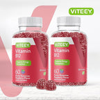 VITEEY Vitamin B12 Gummies - Cognitive Support and Energy Gummies - Vegan, Gelatin Free, Gluten Free - 60 Count