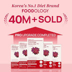 FOODOLOGY Coleology Drink Mix PRO | 3,000mg Prebiotic Fiber & Metabolism Support | Daily Pomegranate Stick Powder for Gut Health & Weight Management | 15 Sticks