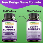 SHIFAA NUTRITION Halal Joint Support Supplement w/Glucosamine Chondroitin MSM | 2820mg 30 Servings | Non-GMO