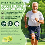 Moringa Gummies 1000mg for Women & Men Sugar-Free, 13-in-1 Superfood with Turmeric, Ashwagandha, Trans-Resveratrol, VB12 D3, Pure Moringa Leaf Supplement for Energy, Immune, Skin,Antioxidant, 60 Chews